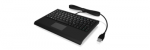 IcyBox KeySonic Mini keyboard, smart touchpad, USB, Black