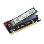 AXAGON PCI-Express x16 internal adapter to connect an NVMe M.2 SSD to a desktop.