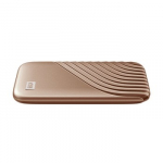 WD My Passport SSD 2TB Gold Cross Compatible USB 3.2 Gen-2 and USB-C 1050MB/s Read 1000MB/s Write PC Mac Compatiable