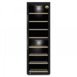 Caso | Smart Wine Cooler | WineExclusive 180 | Energy efficiency class G | Showcase | Free standing | Bottles capacity 180 bottles | Cooling type Compressor technology | Black