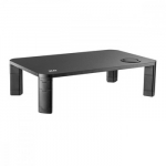 MACLEAN Monitor stand with QI Ergo Office ER-415