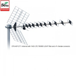 TV Antena ISKRA DTX-48 FLT7 Silver