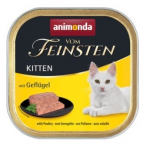 ANIMONDA Vom Feinsten Kitten Chicken - &scaron;lapias kačių maistas - 100g