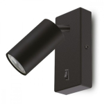 GU10 wall lamp, with switch, MCE369B