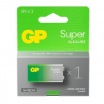 ALKALINE BATTERY 6LR61 9V GP SUPER 1PCS.