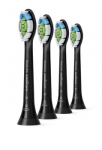 Philips | Replacement brush heads | HX6064/88 Sonicare Optimal White | Heads | For adults | Number of brush heads included 4 | Black