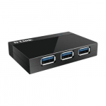 USB Hub - D-LINK DUB-1340 4-Port USB 3.0 Hublis 5 Gbit/s Duomenų Perdavimo Greitis
