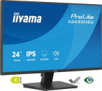iiyama ProLite X2493HSU-B1 kompiuterio monitorius 60,5 cm (23.8") 1920 x 1080 pikseliai &bdquo;Full HD&ldquo; LED Juoda