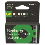 Batteries R6/AA 2000MAH recyko PRO 4PCS.