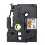 BROTHER TZE-PR831 12 BLACK ON GOLD TAPE