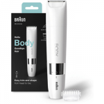 Braun | Body Mini Trimmer | BS1000 | Bulb lifetime (flashes) Not applicable | Number of power levels 1 | Wet and Dry | White