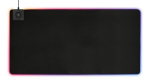 DELTACO Gaming DMP330 XXL RGB pelės kilimėlis su belaidžiu krovikliu | 1190x590x4mm
