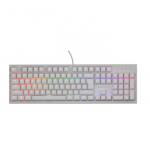 Genesis THOR 303 | Mechanical Gaming Keyboard | Wired | US | White | USB Type-A | Outemu Peach Silent