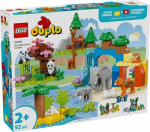LEGO DUPLO 10446 3in1 Laukinių gyvūnų &scaron;eimos
