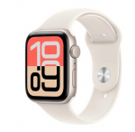 Apple Watch SE 3 GPS + Cellular 40mm Sport Band S/M, starlight (MEP64ET/A)