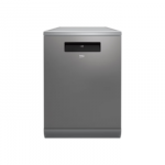 BEKO Dishwasher | DEN48530X | Freestanding | Width 60 cm | Number of place settings 15 | Number of programs 8 | Energy efficiency class D | Stainless steel