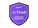 LOGITECH Extended Warranty Extended service agreement 1 year for medium room solution with Rally Bar and Tap