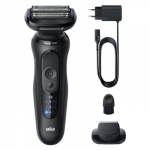 Braun Shaver | 52-N1200s Series 5 | Operating time (max) 50 min | Wet and Dry | Lithium Ion | Black