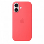 Apple iPhone 17 Silicone Case with MagSafe &ndash; Bright Guava | Apple