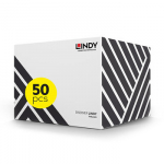 Tinklo kabelis - LINDY 2m Cat.5e F/UTP RJ45 100MHz varis pilkas