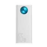 Baseus PPLG000102 ne&scaron;iojamasis įkroviklis 30000 mAh Balta