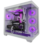 LORGAR Gaming PC Advanced A201 Ryzen 5 7500F RTX 5060 Ti White