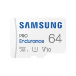 SAMSUNG PRO Endurance microSD 64GB UHS-I U1 Class10 R100/W30 up to 35040 hours incl SD Adapter 2022