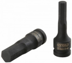 Smūginė galvutė antgalis &scaron;e&scaron;iabriaunė, ilga 1/2" 10mm, KS Tools