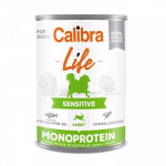 CALIBRA LIFE Sensitive rabbit - drėgnas maistas &scaron;unims - 0,4kg