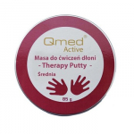 Plastikinė masė rankų reabilitacijai Raudona