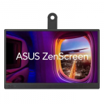 Asus ZenScreen MB169CK Portable USB Monitor- 16 inch (15.6 inch viewable), Full HD, IPS, dual USB Type-C, Flicker Free, Blue Light Filter, Anti-glare surface, 360&deg; kickstand