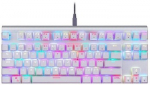 MOTOSPEED CK101 TKL mechaninė laidinė klaviatūra su ap&scaron;vietimu (US, Red switch)