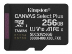 KINGSTON 256GB micSDXC Canvas Select Plus Gen3 150R A1 Single Pack w/o ADP
