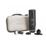 Outin Nano Travel Kit, Espresso Machine Bundle with Nano Protective Case, model OTEM-01, color Space Gray