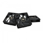 ASUS ProArt PF120 Fan PWM Black 3in1 Kompiuterio korpusui Ventiliatorius 12 cm Juoda 3 vnt