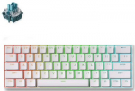 MCHOSE Ace 60 Pro laidinė magnetinė žaidimų klaviatūra | TTC Uranus Magnetic Switch-ST | White