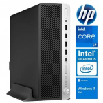 HP 600 G4 SFF i7-8700 8GB 1TB SSD M.2 NVME WIN11Pro RENEW