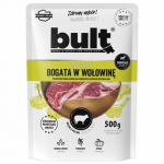 BULT Su jautiena &ndash; &scaron;lapias pa&scaron;aras &scaron;unims &ndash; 500 g