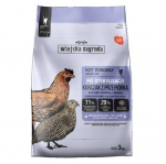 WIEJSKA ZAGRODA Sterilised Chicken with quail - sausas kačių maistas - 3kg