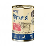 NATURAL Ver&scaron;iena su vi&scaron;tienos kepenėlėmis - drėgnas pa&scaron;aras katėms - 400g