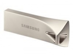 SAMSUNG BAR Plus USB Type-A 128GB 400 MB/s read 110 MB/s write resistant USB 3.1 Champagne Silver with key ring
