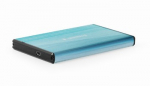 GEMBIRD EE2-U3S-3-B USB 3.0 2.5inch HDD enclosure brushed aluminum blue
