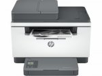 HP LaserJet Print: Up to 29ppm (A4); Duplex: Up to 18 ipm (A4); Up to 20,000 pages per month; Print/Copy/Scan; Scan flatbed with ADF; 1 USB port; 1 10/100 Ethernet port; Smart-guided buttons