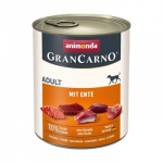 ANIMONDA GranCarno Adult with Duck - drėgnas ėdalas &scaron;unims - 800g