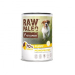 VETEXPERT Raw Paleo Puppy Monoprotein Turkey - &scaron;lapias maistas &scaron;uniukams - 400 g