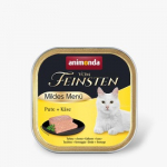 ANIMONDA Vom Feinsten Adult Mildes Menu Turkey with cheese - &scaron;lapias kačių maistas - 100g