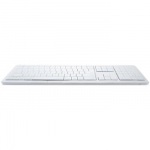 CLEVETURA CLVX 1 Touch-On-Keys AI Wireless Keyboard, ANSI US Mac layout, Scissor Switches, Aluminum Chassis, Interactive RGB, Mac/iPad/AppleTV/PC support