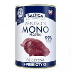 BALTICA Nutraceutic Monoprotein Venison with prebiotics - drėgnas ėdalas &scaron;unims - 400g