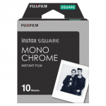 Fujifilm | Instax Square Monochrome (10pl) Instant Film | 86 x 72 mm | Image area: 62 &times; 62 mm | Quantity 10