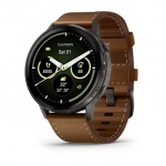 Garmin Venu 4 3,56 cm (1.4") AMOLED 45 mm Skaitmeninis 454 x 454 pikseliai Lietimui jautrus ekranas Juoda &bdquo;Wi-Fi&ldquo; GPS (palydovinis)